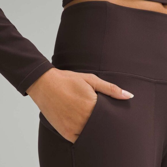 Lululemon Align High-Rise Wide-Leg 28" Pant - Espresso - Picture 3 of 5